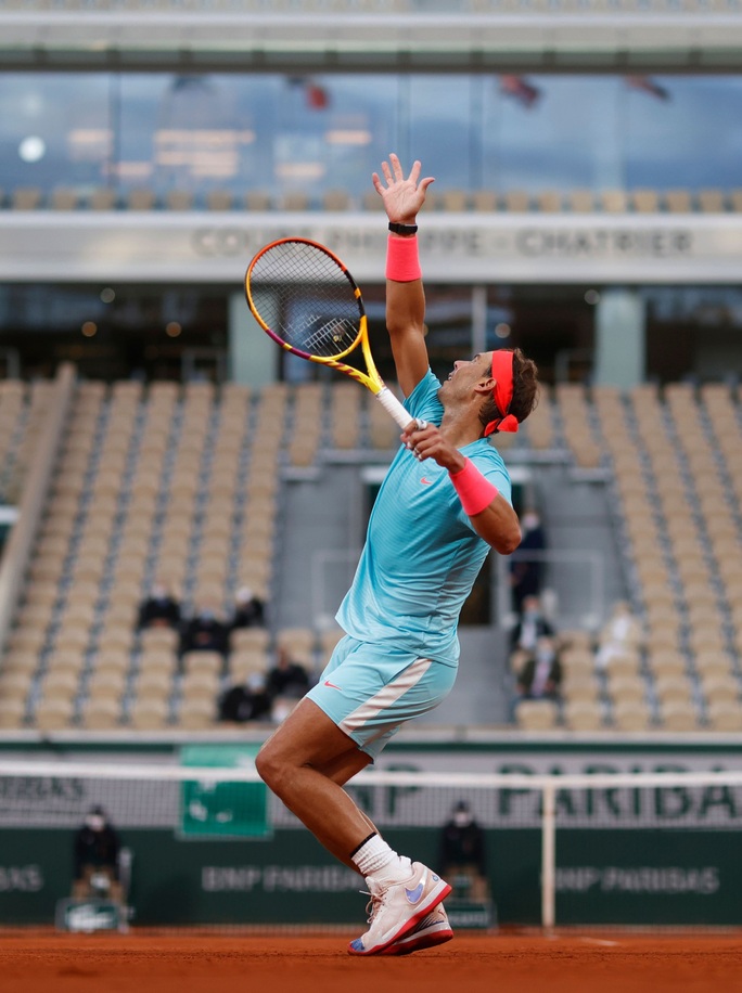 Clip Vua Rafael Nadal, Hoàng tử Dominic Thiem thắng dễ trận ra quân Roland Garros - Ảnh 7.
