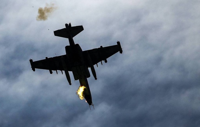 Thực hư chuyện F-16 Thổ Nhĩ Kỳ bắn hạ Su-25 Armenia - Ảnh 1. Thực hư chuyện F-16 Thổ Nhĩ Kỳ bắn hạ Su-25 Armenia - Ảnh 1.