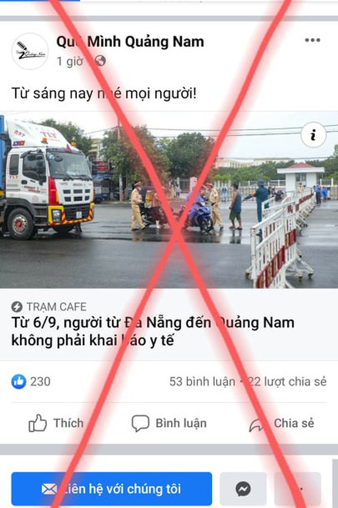 Quảng Nam duy trì chốt kiểm soát, người từ Đà Nẵng vào phải khai báo y tế - Ảnh 3. Quảng Nam duy trì chốt kiểm soát, người từ Đà Nẵng vào phải khai báo y tế - Ảnh 3.