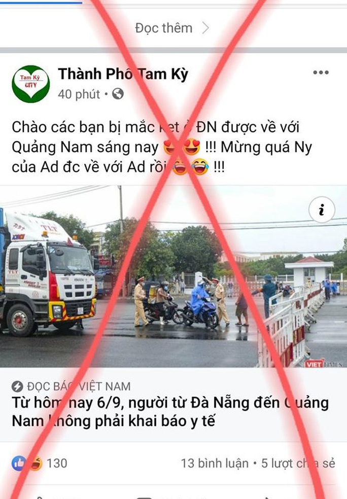 Quảng Nam duy trì chốt kiểm soát, người từ Đà Nẵng vào phải khai báo y tế - Ảnh 4. Quảng Nam duy trì chốt kiểm soát, người từ Đà Nẵng vào phải khai báo y tế - Ảnh 4.