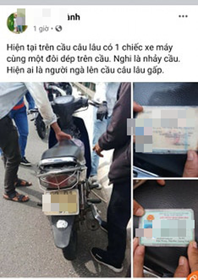 Quảng Nam: Thanh niên bỏ dép, xe máy, ví tiền trên cầu… rồi về nhà! - Ảnh 2. Quảng Nam: Thanh niên bỏ dép, xe máy, ví tiền trên cầu… rồi về nhà! - Ảnh 2.