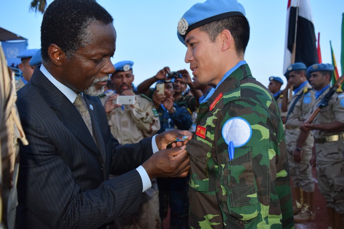Sĩ quan Việt Nam kể chuyện vượt ải thi đỗ vào cơ quan của Liên Hiệp Quốc - Ảnh 2.