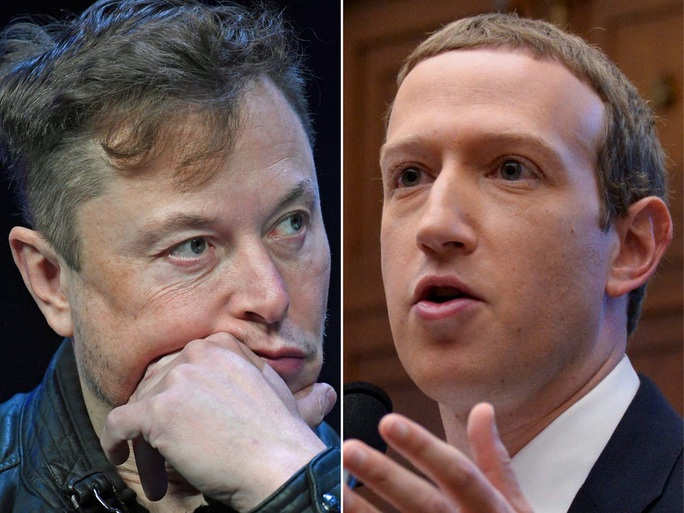 Hai tỉ phú công nghệ Elon Musk và Mark Zuckerberg ghét nhau ra mặt - Ảnh 1. Hai tỉ phú công nghệ Elon Musk và Mark Zuckerberg ghét nhau ra mặt - Ảnh 1.