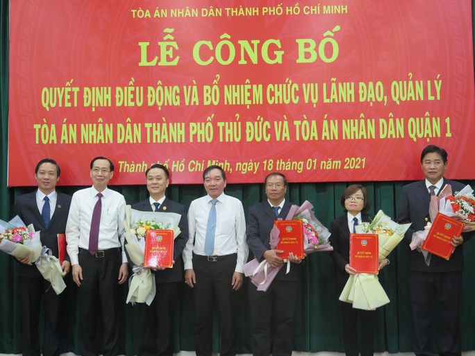 Ông Nguyễn Thành Vinh giữ chức Chánh án TAND TP Thủ Đức - Ảnh 1.