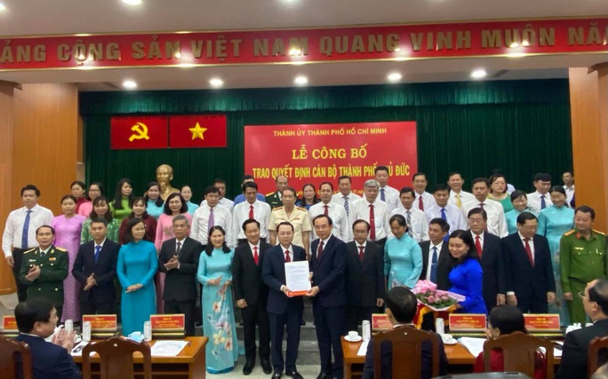 TP HCM: Ra mắt Đảng bộ, chính quyền TP Thủ Đức - Ảnh 1.