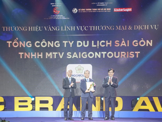 Saigontourist Group được trao tặng giải thưởng Thương hiệu Vàng TP HCM năm 2020 - Ảnh 1.