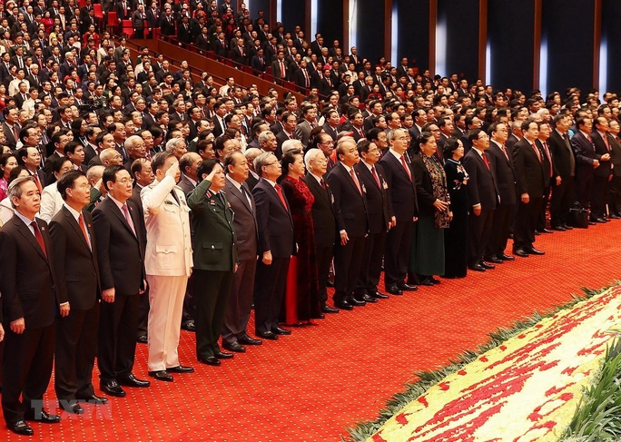 Những hình ảnh phiên khai mạc Đại hội XIII của Đảng - Ảnh 8.