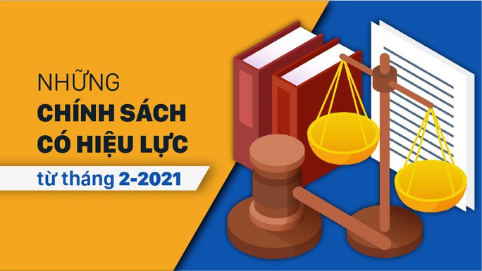 Những quy định có hiệu lực từ tháng 2-2021 - Ảnh 1.