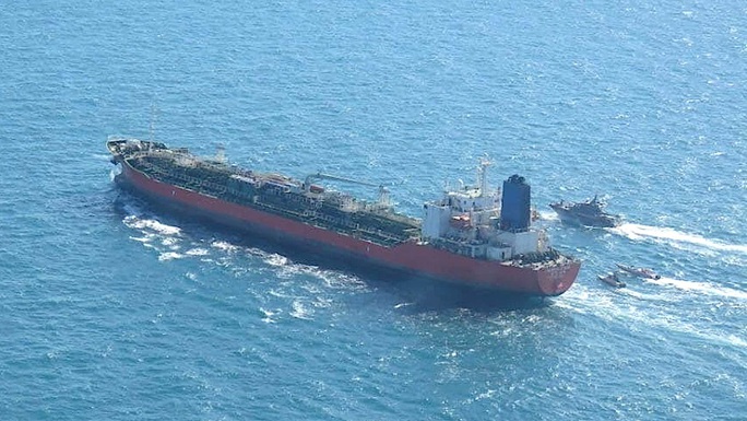 Hàn Quốc điều lực lượng quân sự đến nơi tàu dầu bị Iran bắt - Ảnh 1. Hàn Quốc điều lực lượng quân sự đến nơi tàu dầu bị Iran bắt - Ảnh 1.