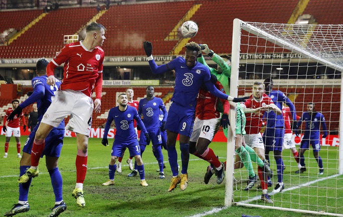 barnsley đấu với chelsea