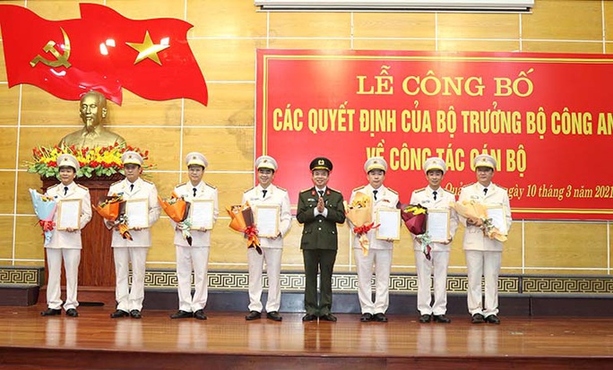Nhân sự ở Công an Quảng Bình: Điều động 7 Trưởng phòng, Trưởng Công an huyện - Ảnh 1. Nhân sự ở Công an Quảng Bình: Điều động 7 Trưởng phòng, Trưởng Công an huyện - Ảnh 1.