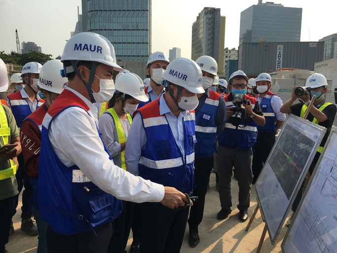 Nhiều gói thầu thuộc tuyến Metro số 1 trễ tiến độ 4-8 tháng vì dịch Covid-19 - Ảnh 1. Nhiều gói thầu thuộc tuyến Metro số 1 trễ tiến độ 4-8 tháng vì dịch Covid-19 - Ảnh 1.