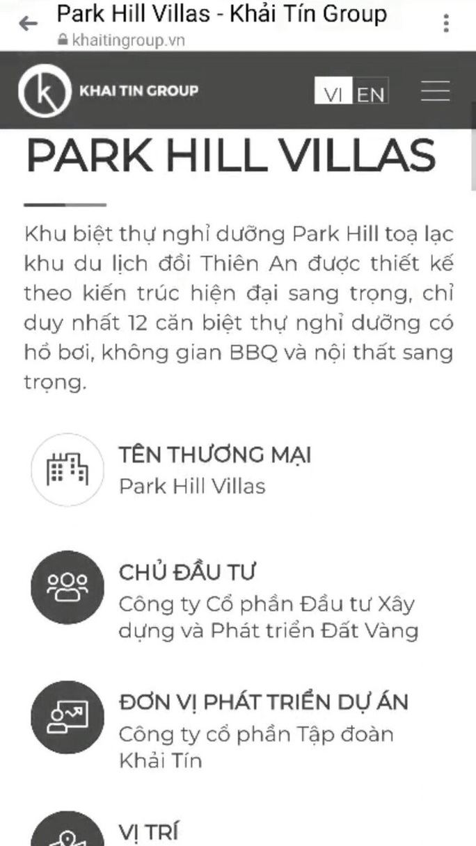 Đất ở riêng lẻ được thổi phồng thành dự án biệt thự nghỉ dưỡng Park Hill Villas ở Huế - Ảnh 5.