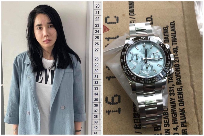 Hoa hau The gioi nguoi Viet La Ky Anh bi bat vi trom dong ho Rolex o TP HCM