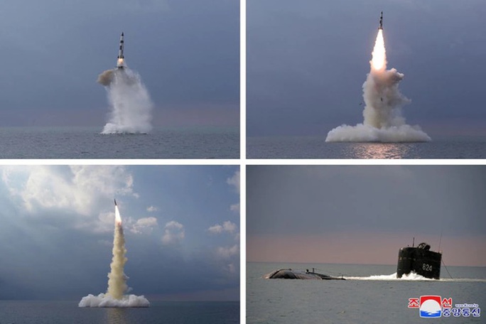 Triều Tiên tiết lộ tên lửa đạn đạo “chưa từng biết đến” - Ảnh 1.