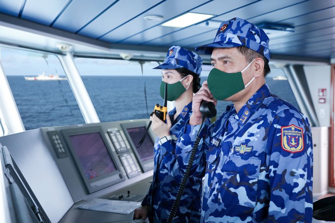 Cảnh sát biển Việt Nam và Trung Quốc tuần tra liên hợp ở Vịnh Bắc Bộ - Ảnh 2.