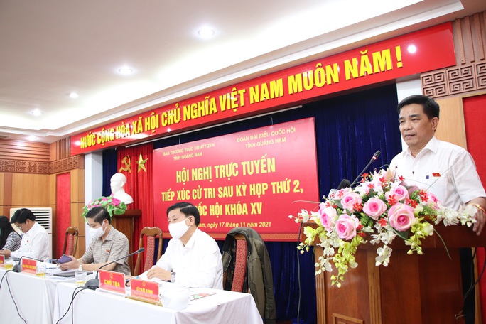 Phó Chủ tịch Quốc hội Nguyễn Đức Hải tiếp xúc cử tri Quảng Nam - Ảnh 2.