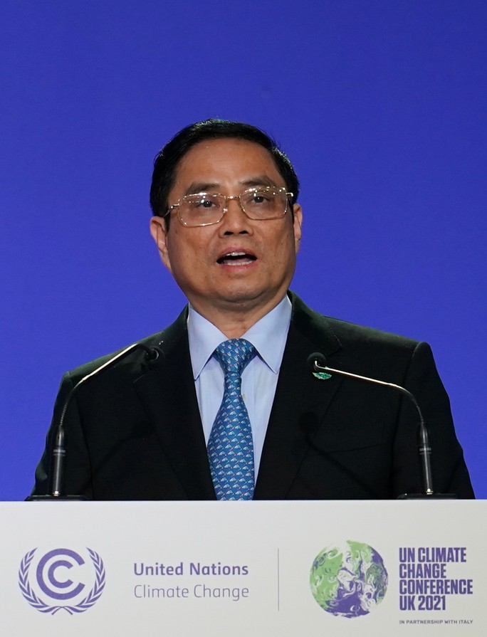Thủ tướng Phạm Minh Chính phát biểu tại Hội nghị Thượng đỉnh Khí hậu - Ảnh 2.