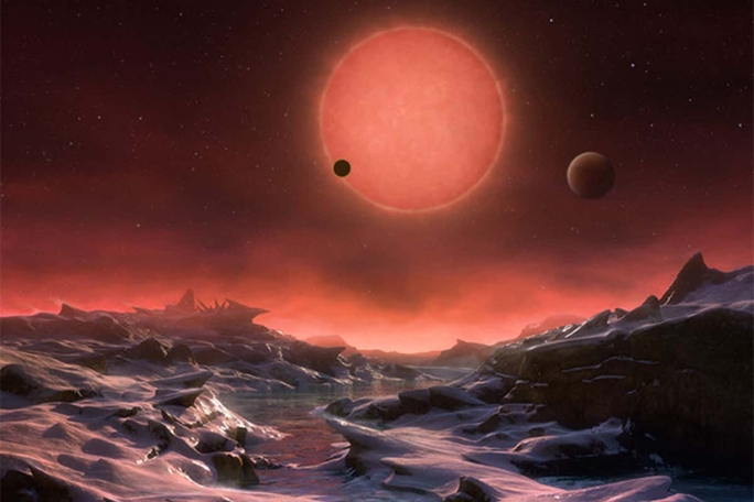 Phát hiện bất ngờ về 7 hành tinh bình yên hơn cả Trái Đất - Ảnh 1.