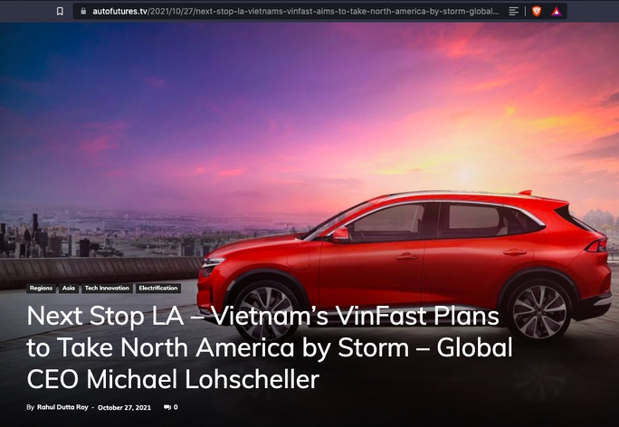 Báo quốc tế: VinFast từ kẻ đến sau đến người tiên phong trên thị trường ôtô điện - Ảnh 2.