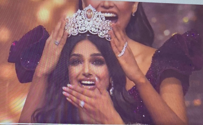 Hoa hậu Hoàn vũ 2021: Nhan sắc Ấn Độ lên ngôi vì trúng tủ - Ảnh 1.