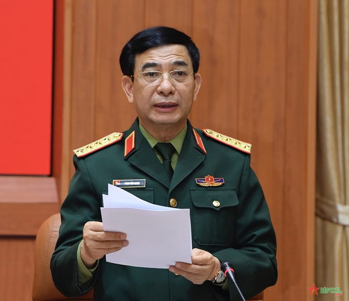 Những hình ảnh Tổng Bí thư Nguyễn Phú Trọng chủ trì Hội nghị Quân ủy Trung ương - Ảnh 7.
