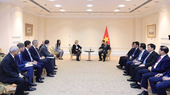 Chủ tịch nước Nguyễn Xuân Phúc tiếp lãnh đạo các doanh nghiệp hàng đầu Nga - Ảnh 2.