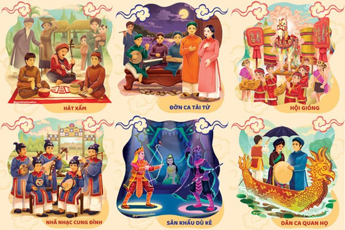 Đưa nét đẹp dân gian vào sách, tranh - Ảnh 1.
