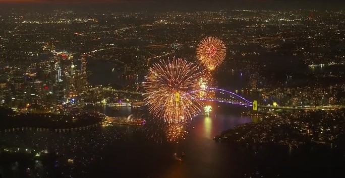 Úc, New Zealand bắn pháo hoa chào năm mới 2022 - Ảnh 5.