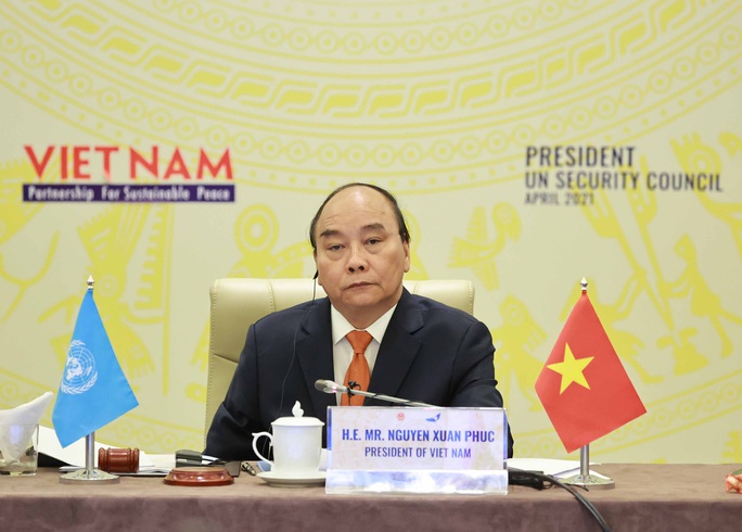Chủ tịch nước Nguyễn Xuân Phúc chủ trì phiên họp quan trọng của Hội đồng Bảo an - Ảnh 5.