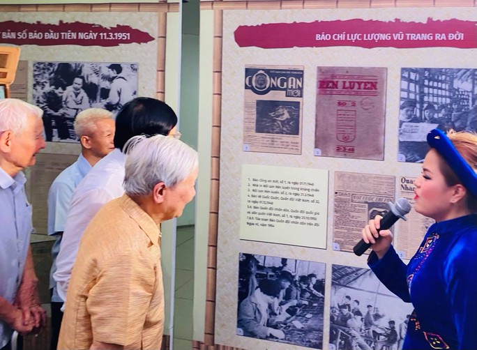 Trưng bày, tọa đàm báo chí Việt Nam 1946-1954: Từ Hà Nội đến chiến khu Việt Bắc - Ảnh 3.