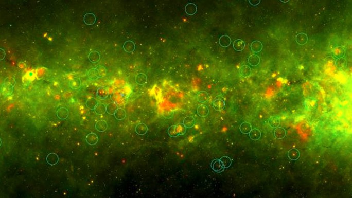Hàng loạt quả cầu vàng xuất hiện khắp dải Ngân Hà: sự thật bất ngờ - Ảnh 1.