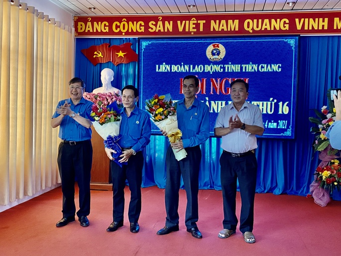 Ông Lê Minh Hùng được bầu làm Chủ tịch LĐLĐ tỉnh Tiền Giang - Ảnh 1.