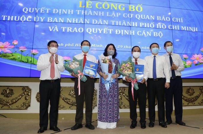 Công bố thành lập 5 cơ quan báo chí thuộc UBND TP HCM - Ảnh 3.