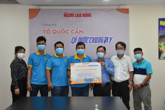 Công ty Thiên An Biotech đóng góp Chương trình Tổ quốc cần, cả nước chung tay - Ảnh 2.