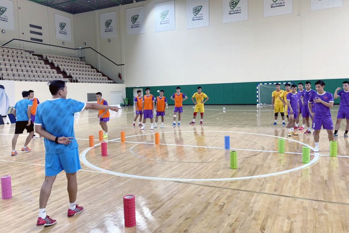 Tuyển futsal Việt Nam quyết chiến Lebanon ở lượt về - Ảnh 1.