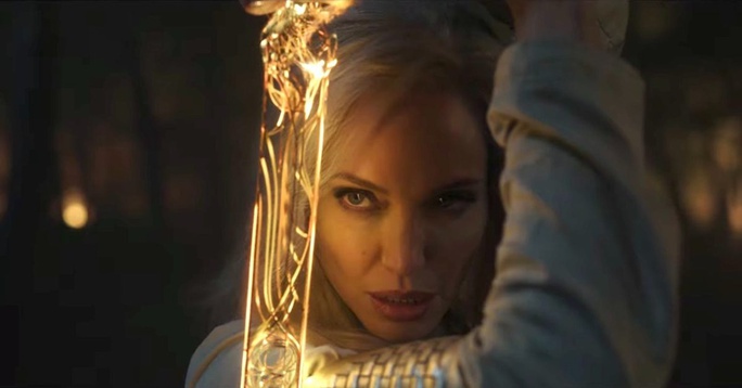 Angelina Jolie turns into a superhero in the blockbuster "Eternals" - Photo 4.