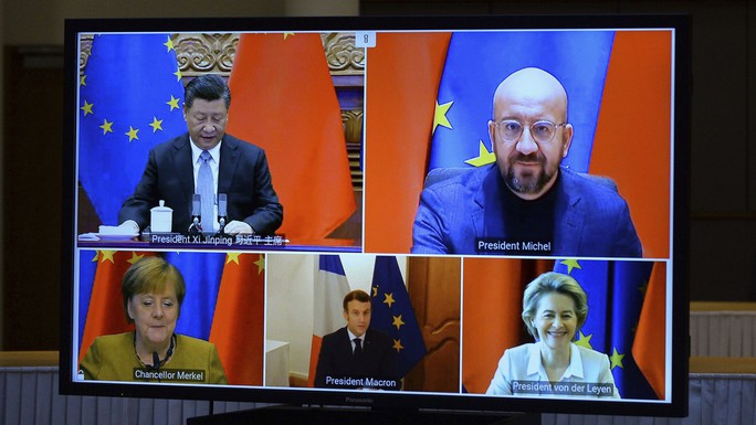 EU hoãn phê chuẩn thỏa thuận đầu tư “khủng” với Trung Quốc - Ảnh 2.
