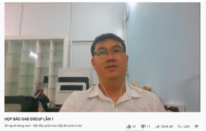 Ông chủ siêu doanh nghiệp 500.000 tỉ đồng bất ngờ livestream, tuyên bố: Tôi không nổ, PR bản thân - Ảnh 1.