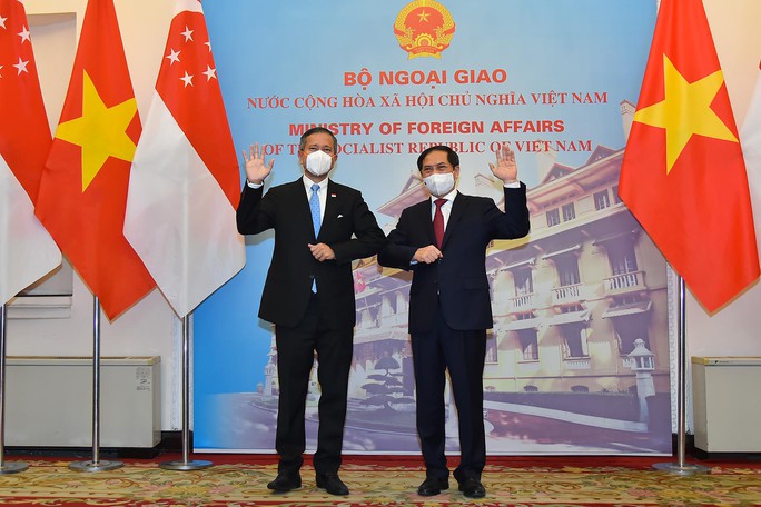 Việt Nam-Singapore thúc đẩy công nhận lẫn nhau về chứng chỉ vắc-xin - Ảnh 1. Việt Nam-Singapore thúc đẩy công nhận lẫn nhau về chứng chỉ vắc-xin - Ảnh 1.