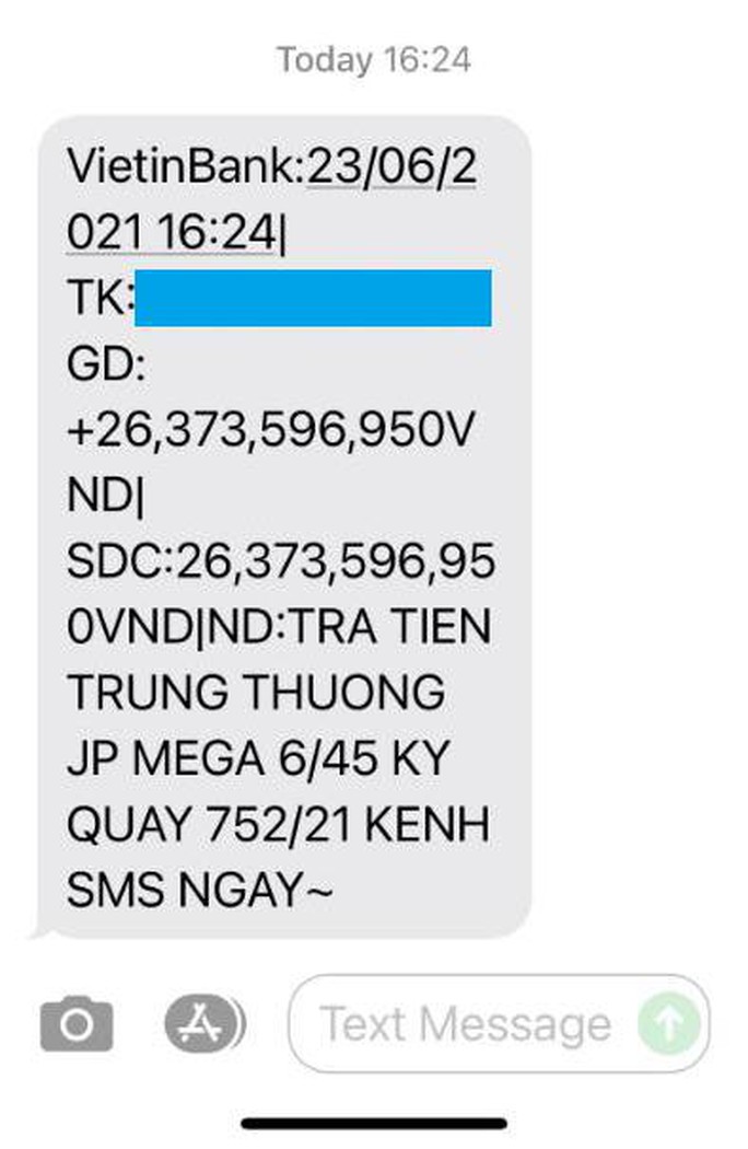 Mua vé số qua Vietlott SMS, thuê bao MobiFone nhận giải Jackpot gần 30 tỉ đồng - Ảnh 2.