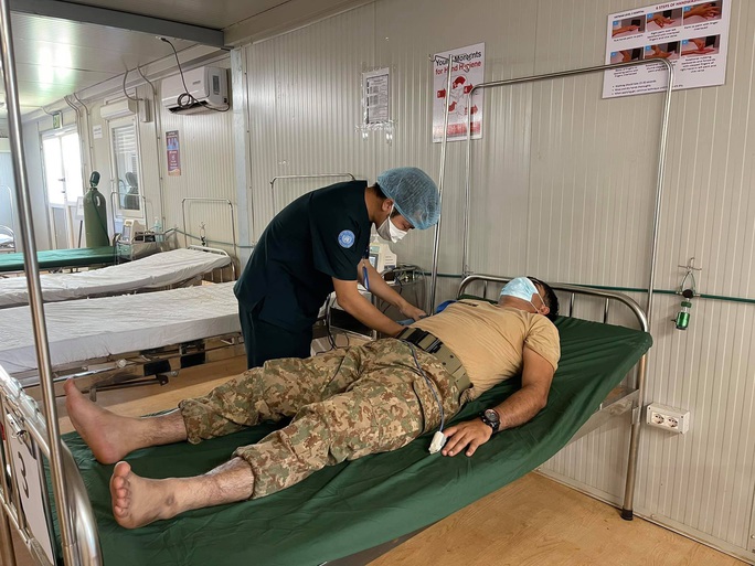 Bệnh viện dã chiến Việt Nam giám sát quy trình tiêm chủng tại phái bộ Gìn giữ hoà bình LHQ - Ảnh 15.