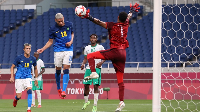 Hàn Quốc, Brazil vào tứ kết bóng đá nam Olympic Tokyo - Ảnh 1.