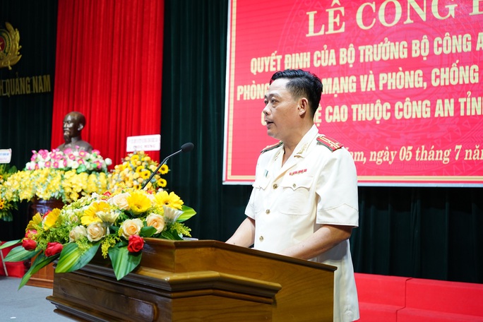 Công an Quảng Nam ra mắt phòng an ninh mạng - Ảnh 2.
