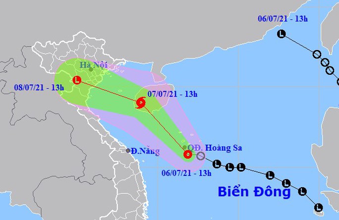 Áp thấp nhiệt đới khả năng mạnh lên thành bão giật cấp 10 - Ảnh 1.