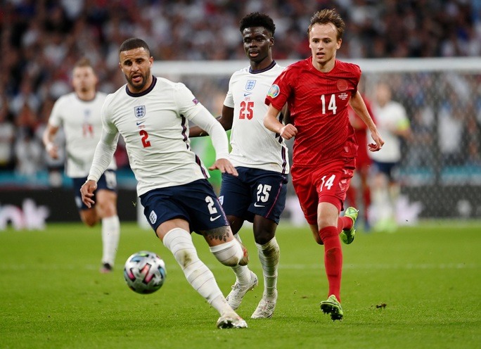 Được hưởng phạt đền, tuyển Anh vào chung kết Euro 2020 - Ảnh 1.