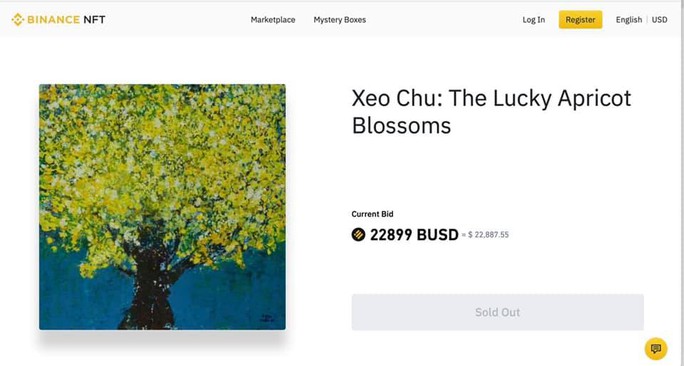 Họa sĩ nhí Xèo Chu đấu giá tranh được gần 23.000 USD - Ảnh 2.