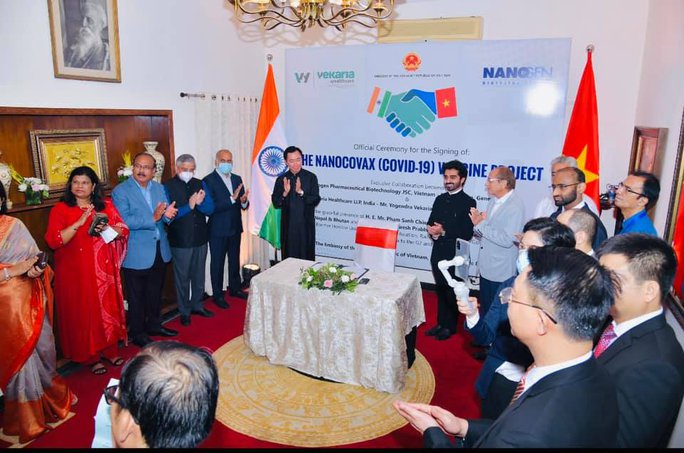 Nanogen bắt tay doanh nghiệp dược Ấn Độ sản xuất, phân phối Nanocovax - Ảnh 9.