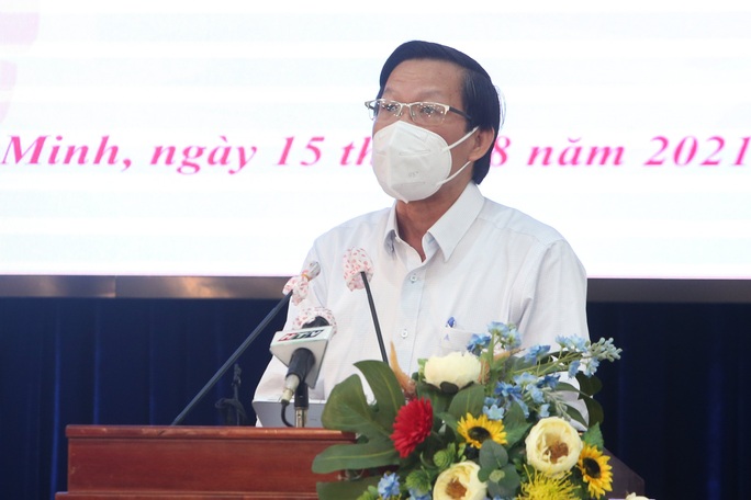 Phó Bí thư Thường trực Phan Văn Mãi: TP HCM giãn cách xã hội thêm 1 tháng - Ảnh 1.