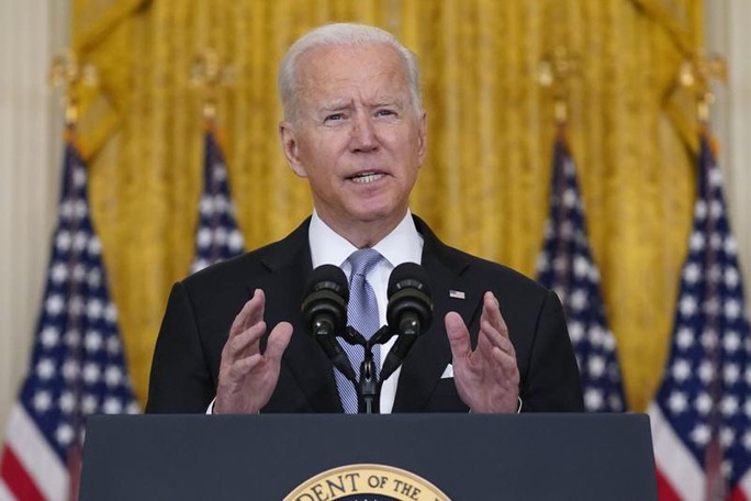 Tổng thống Biden cảnh báo vũ lực tàn khốc với Taliban - Ảnh 1.